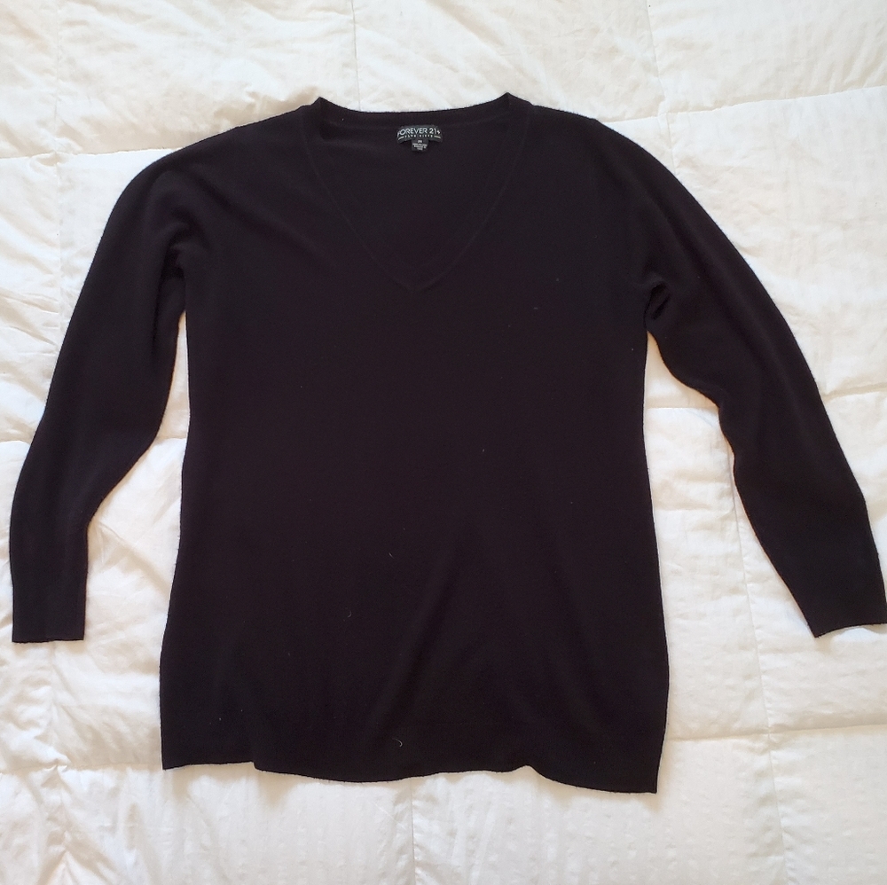 Black Vneck Sweater
